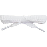 12 Pairs Cotton Flat 3/8" Shoelaces