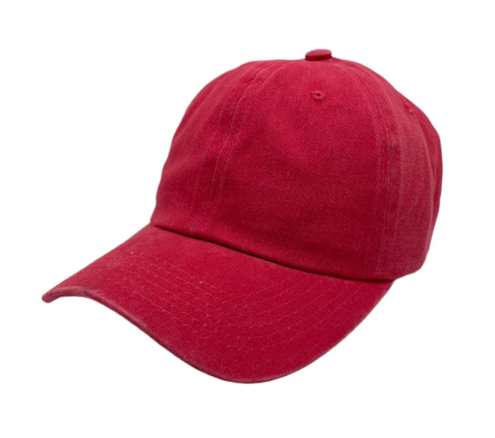 12 Pack Buckle Hat Cap Pigment Dyed