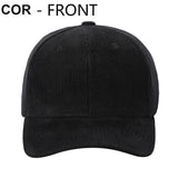 12 Pack Corduroy Buckle Hat Cap