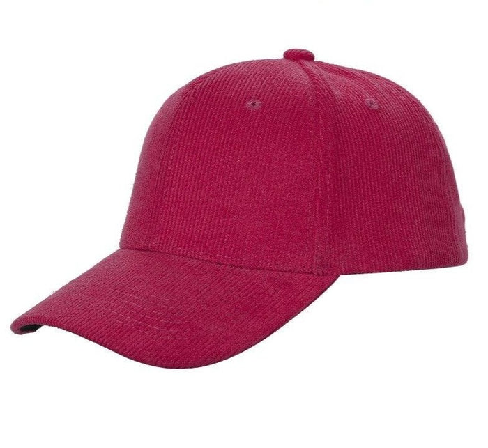 12 Pack Corduroy Buckle Hat Cap
