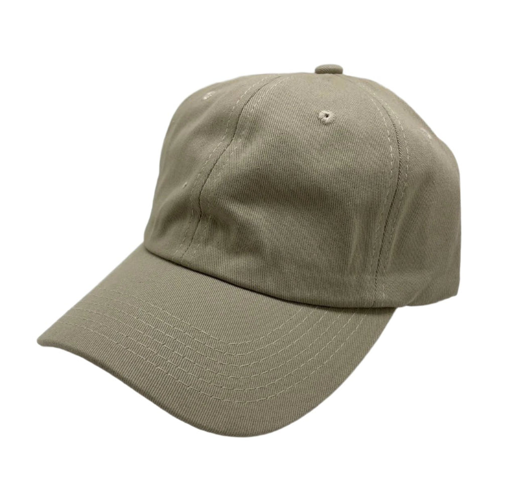 Cotton Dad Hat Buckle Cap