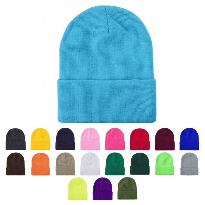12 Pack Long Beanie