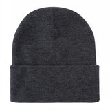 12 Pack Long Beanie Grey