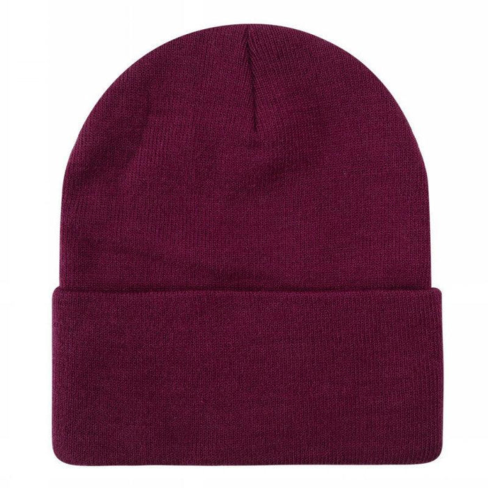 12 Pack Long Beanie Wine