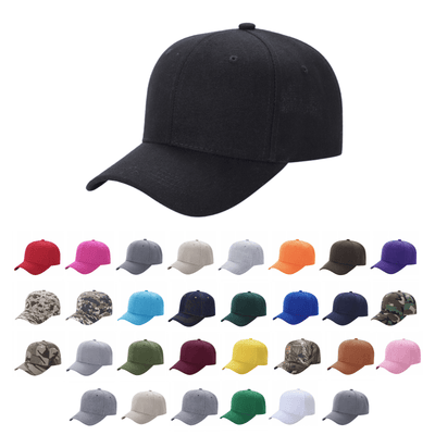 12 Pack Velcro Hat Cap