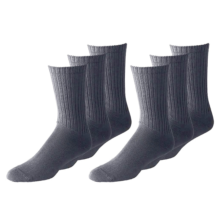 Men's Paisley Bandana Crew Socks – Casual Cholo Style Mid-Calf Socks, Cotton Blend