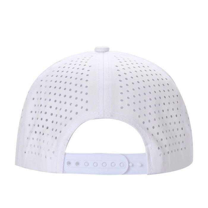 Back Trucker Mesh 6-Panel Waterproof Laser Vented Golf Hat Cap
