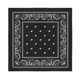 12 Pcs COTTON Bandanas Bulk Wholesale - Paisley or Solid (Sold per Dozen) - BandanasWholesale