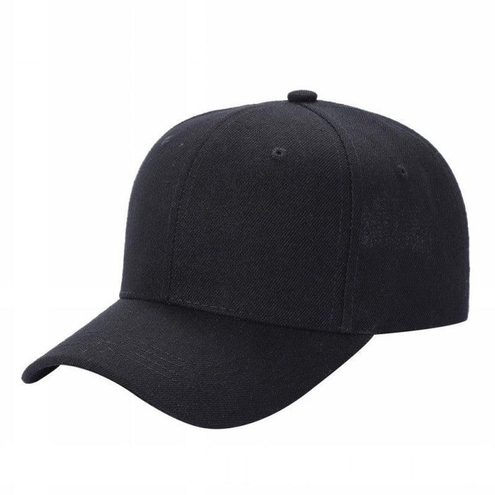 Black Velcro Hat Cap