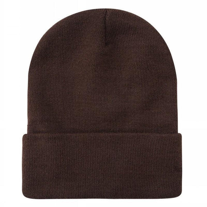 Brown Long Beanie