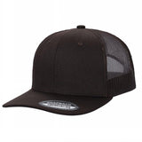 Brown Trucker Mesh Hat Cap Curved Brim