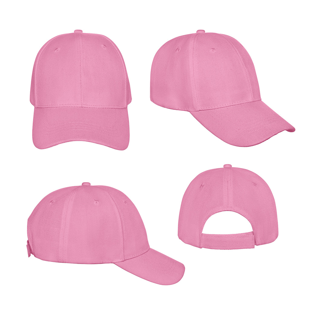 24 Pack Baseball Cap Black   Baseball Caps Wholesale
