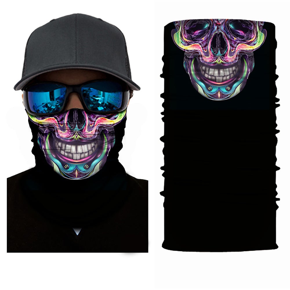 12 Pack Neck Gaiter Tubular Bandana Balaclava Mask Black   Neck Gaiter Wholesale