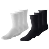 Mix of Black Socks & White Socks