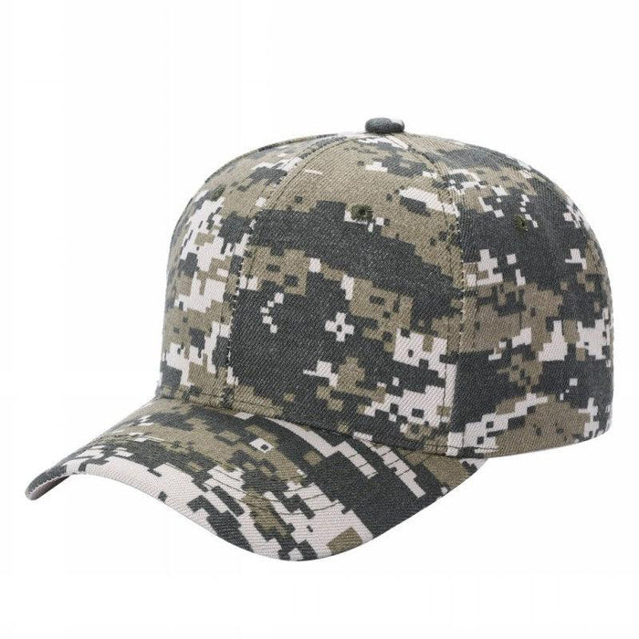 Digital Camouflage Velcro Hat Cap