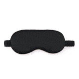 2 Pack Satin Eye Mask Black   Eye Mask Wholesale