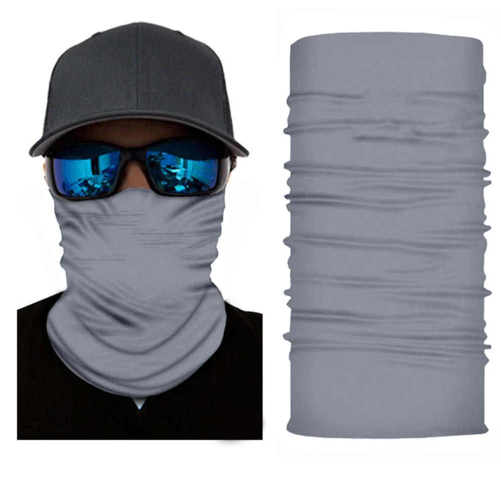 12 Pack Neck Gaiter Tubular Bandana Balaclava Mask Black   Neck Gaiter Wholesale