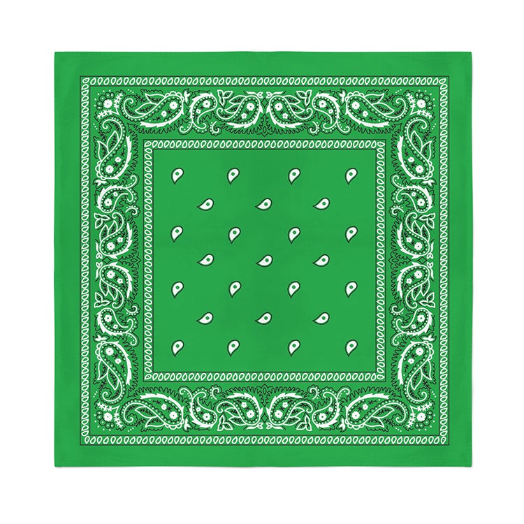 12 Pack POLYESTER Bandanas Solid 22 inches White Bandanas Wholesale