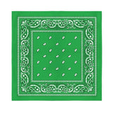 12 Pcs COTTON Bandanas Bulk Wholesale - Paisley or Solid (Sold per Dozen) - BandanasWholesale