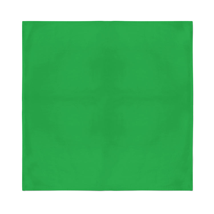 12 Pack POLYESTER Bandanas Solid 22 inches White Bandanas Wholesale