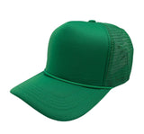 Green Trucker Mesh Hat Sponge Cap Curved Brim