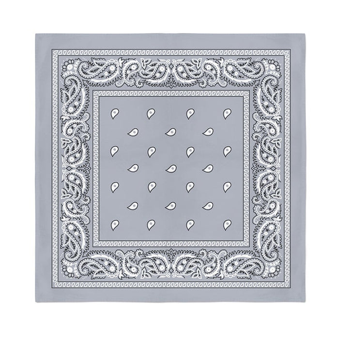 12 Pack COTTON Bandanas Solid 22 inches White Bandanas Wholesale