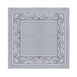 12 Pack COTTON Bandanas Solid 22 inches White Bandanas Wholesale