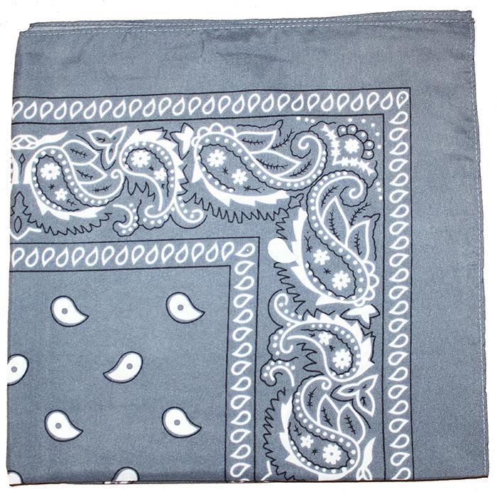 Z***UNAVAILABLE PRODUCT All Bandanas - Paisley or Solid Cotton or Polyester 22 or 27 inches Solid 22 in Cotton Black  Wholesale