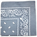Z***UNAVAILABLE PRODUCT All Bandanas - Paisley or Solid Cotton or Polyester 22 or 27 inches Solid 22 in Cotton Black  Wholesale