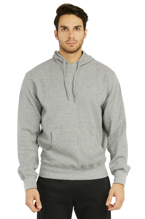 Men's Waffle Fabric Pullover Sweater Hoodie