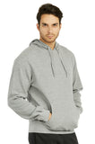Men's Waffle Fabric Pullover Sweater Hoodie