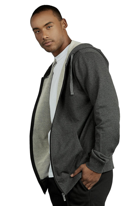Men's Cotton Terry Zip Up Hoodie