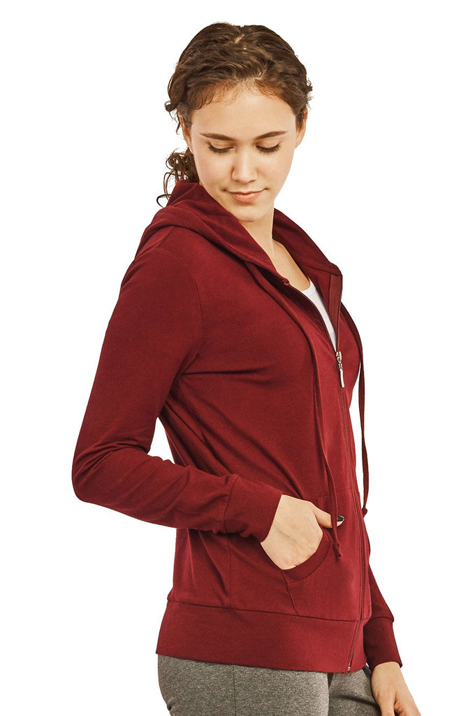 Women's Thin Zip-Up Hoodie Jacket