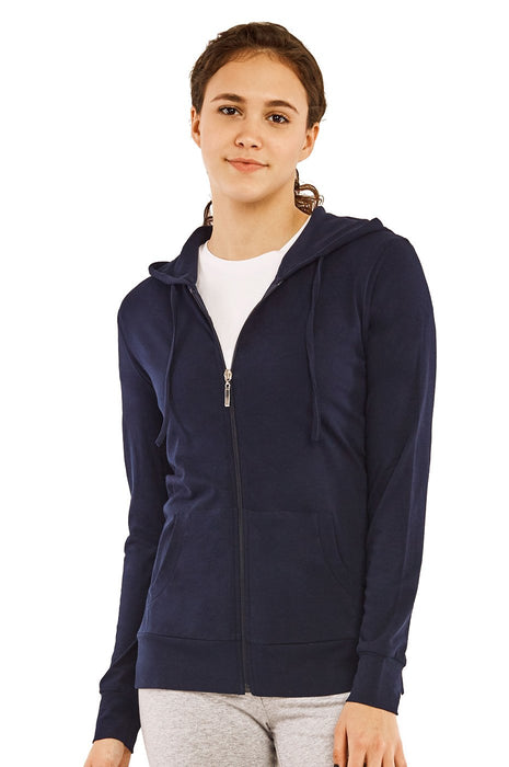 Women's Thin Zip-Up Hoodie Jacket