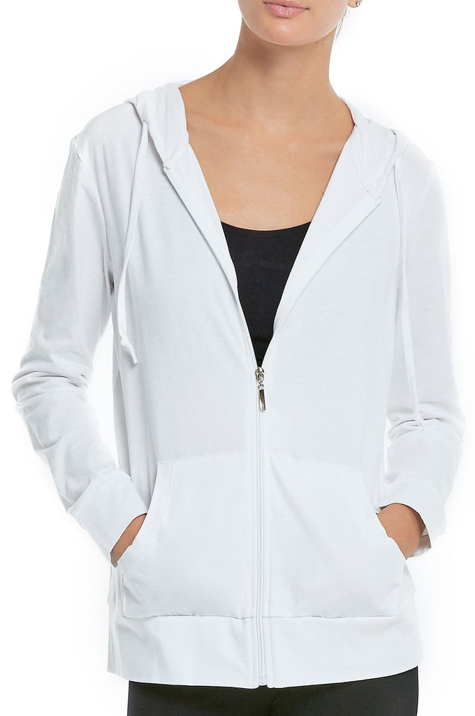Women's Thin Zip-Up Hoodie Jacket