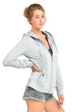 Women's Thin Zip-Up Hoodie Jacket