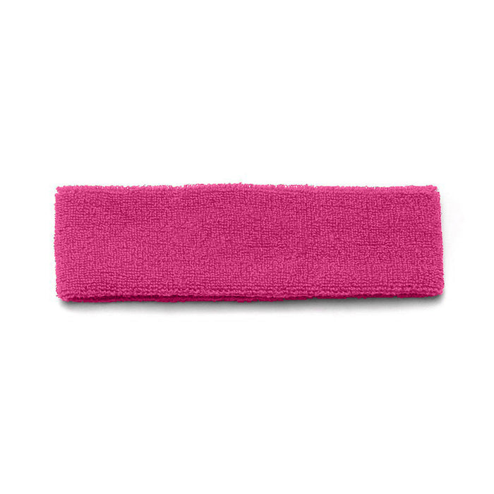 12 Pack Sport Headbands Black   Headbands Wholesale