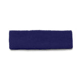 12 Pack Sport Headbands Black   Headbands Wholesale