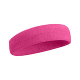 12 Pack Sport Headbands Black   Headbands Wholesale