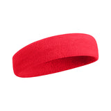 12 Pack Sport Headbands Black   Headbands Wholesale