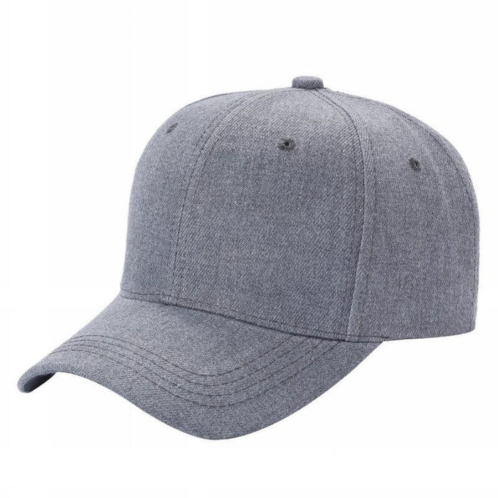 Heather Gray Velcro Hat Cap