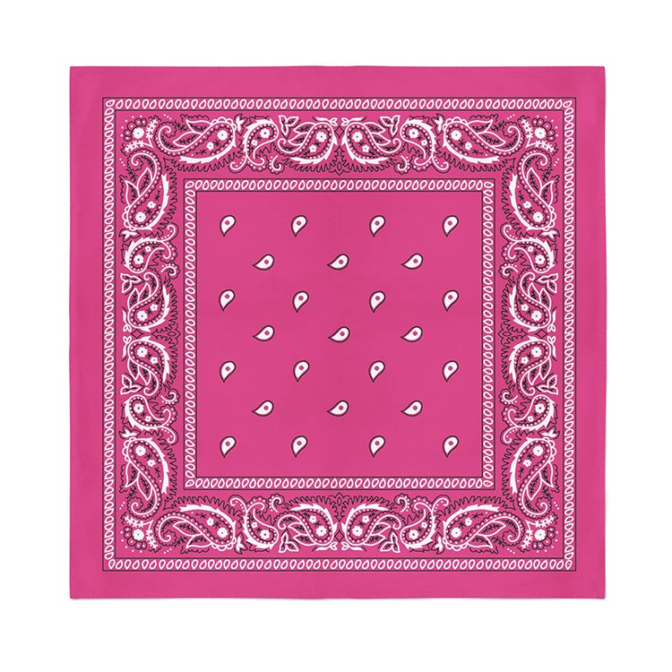 12 Pack COTTON Bandanas Solid 22 inches White Bandanas Wholesale