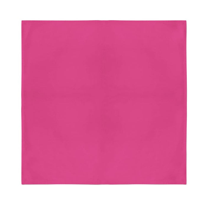 12 Pack POLYESTER Bandanas Solid 22 inches White Bandanas Wholesale