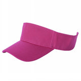 Hot Pink Velcro Sun Visor Hat Cap