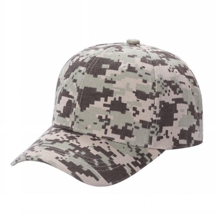 Khaki Digital Camouflage Velcro Hat Cap
