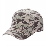 Khaki Digital Camouflage Velcro Hat Cap