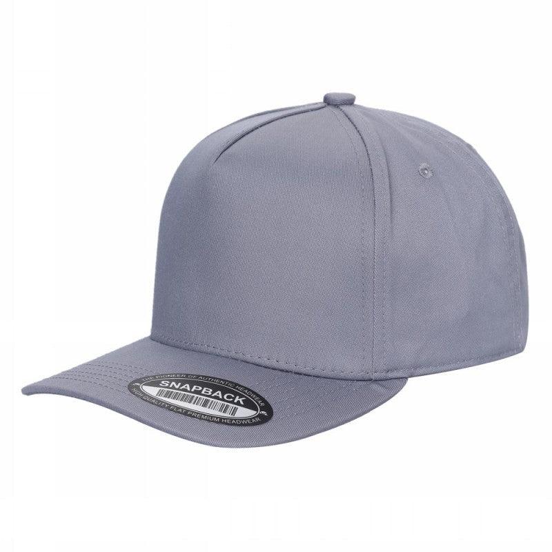 Light Grey Snap back Hat Cap