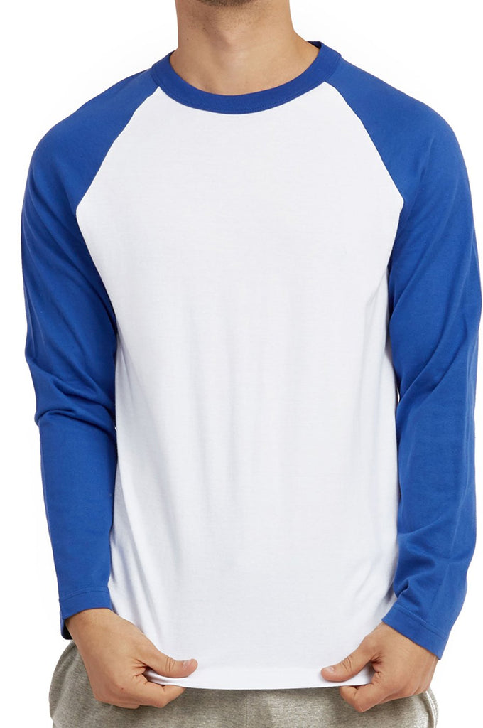 Men's Long Sleeve Baseball Tee Shirt