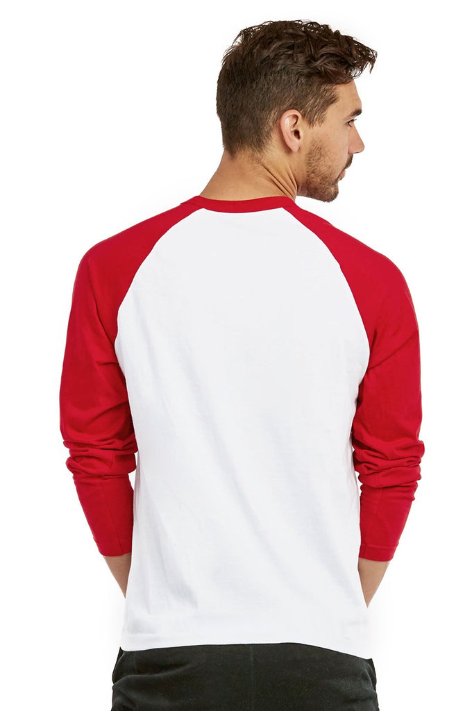 Men's Long Sleeve Baseball Tee Shirt