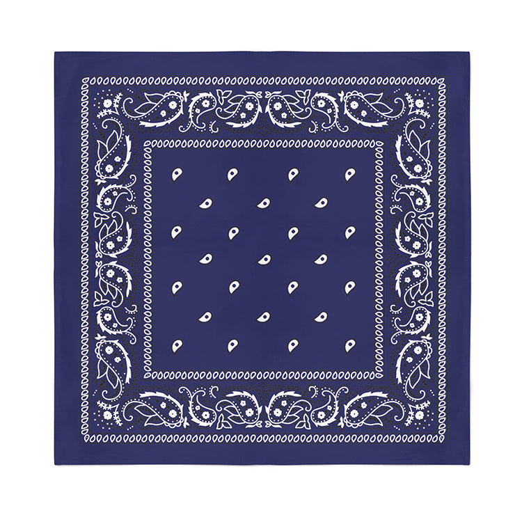 12 Pack POLYESTER Bandanas Solid 22 inches White Bandanas Wholesale